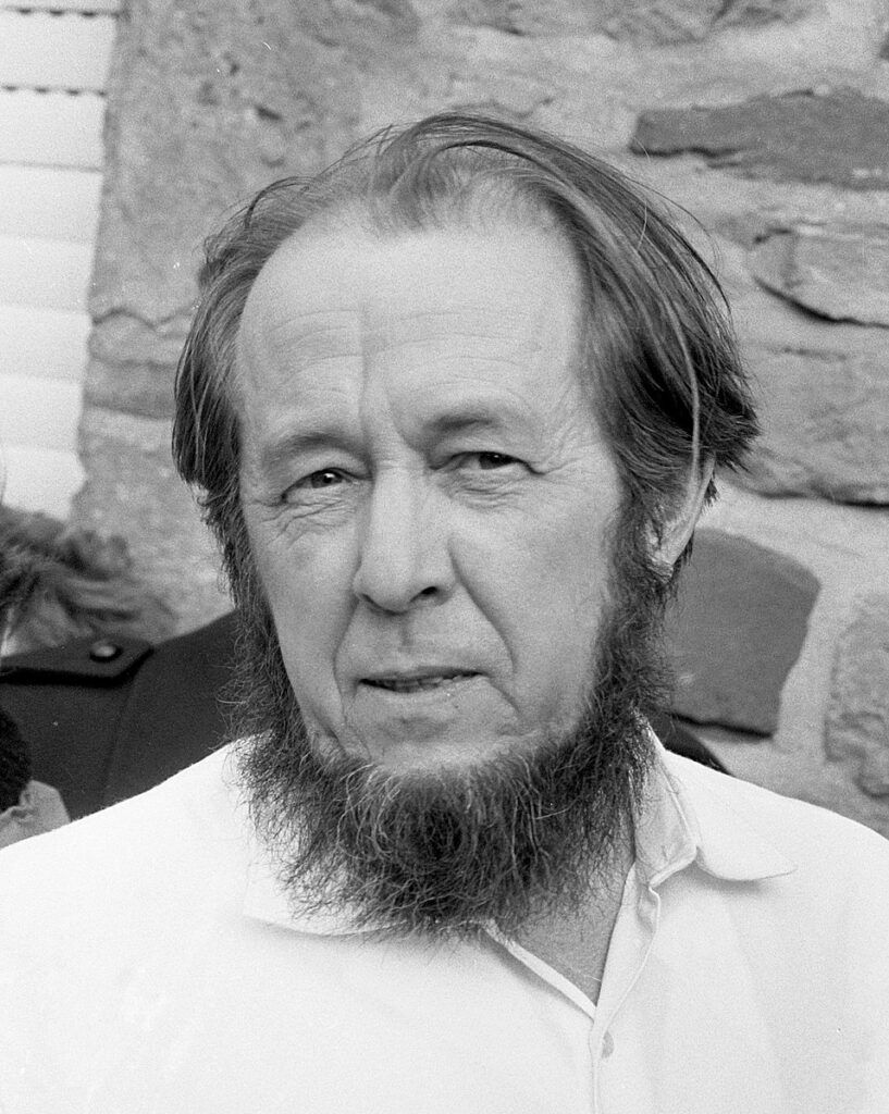 A Dissident Then and Now: Solzhenitsyn image